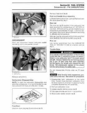 2009-2010 Ski-Doo REV-XP/XR 2 Stroke and REV-XR 1200 4-TEC Service Manual, Page 262