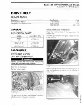 2009-2010 Ski-Doo REV-XP/XR 2 Stroke and REV-XR 1200 4-TEC Service Manual, Page 431