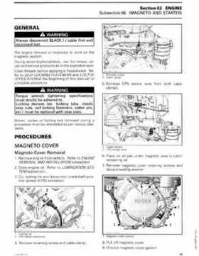 2009-2010 Ski-Doo REV-XP/XR 2 Stroke and REV-XR 1200 4-TEC Service Manual, Page 769