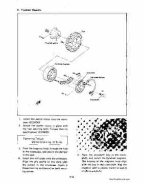 1983-1988 Genuine Yamaha Enticer/Excell III 340 Series Snowmobile Service Manual, Page 29