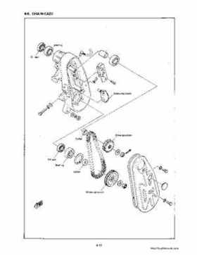 1983-1988 Genuine Yamaha Enticer/Excell III 340 Series Snowmobile Service Manual, Page 56