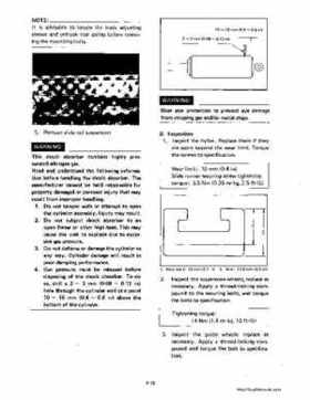 1983-1988 Genuine Yamaha Enticer/Excell III 340 Series Snowmobile Service Manual, Page 63