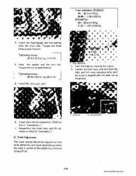 1983-1988 Genuine Yamaha Enticer/Excell III 340 Series Snowmobile Service Manual, Page 69