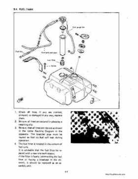 1983-1988 Genuine Yamaha Enticer/Excell III 340 Series Snowmobile Service Manual, Page 78