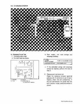 1983-1988 Genuine Yamaha Enticer/Excell III 340 Series Snowmobile Service Manual, Page 89
