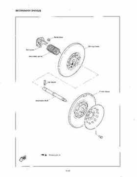 1983-1988 Genuine Yamaha Enticer/Excell III 340 Series Snowmobile Service Manual, Page 112