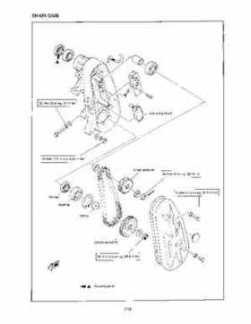1983-1988 Genuine Yamaha Enticer/Excell III 340 Series Snowmobile Service Manual, Page 113
