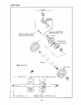 1983-1988 Genuine Yamaha Enticer/Excell III 340 Series Snowmobile Service Manual, Page 115