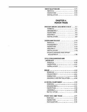 1991-1993 Yamaha Exciter II-570 Service Manual, Page 5