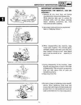 1991-1993 Yamaha Exciter II-570 Service Manual, Page 10