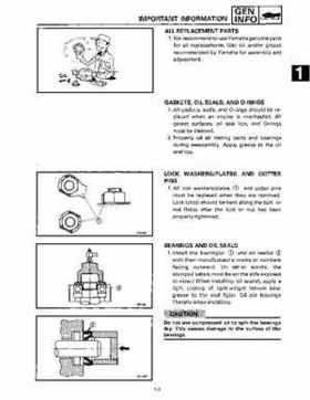 1991-1993 Yamaha Exciter II-570 Service Manual, Page 11