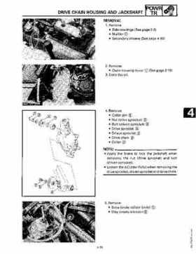 1991-1993 Yamaha Exciter II-570 Service Manual, Page 94