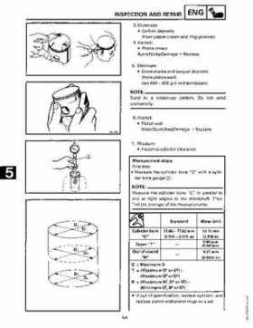 1991-1993 Yamaha Exciter II-570 Service Manual, Page 121