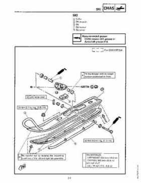 1991-1993 Yamaha Exciter II-570 Service Manual, Page 285