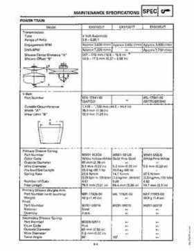 1991-1993 Yamaha Exciter II-570 Service Manual, Page 425