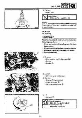 1992-1993 Yamaha V Max 4 VX750 Snowmobile Factory Service Manual, Page 19