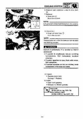1992-1993 Yamaha V Max 4 VX750 Snowmobile Factory Service Manual, Page 24