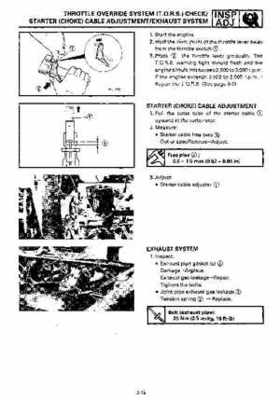 1992-1993 Yamaha V Max 4 VX750 Snowmobile Factory Service Manual, Page 30