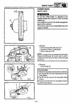 1992-1993 Yamaha V Max 4 VX750 Snowmobile Factory Service Manual, Page 31