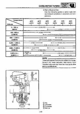 1992-1993 Yamaha V Max 4 VX750 Snowmobile Factory Service Manual, Page 44