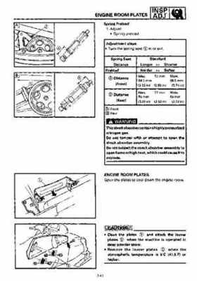 1992-1993 Yamaha V Max 4 VX750 Snowmobile Factory Service Manual, Page 56