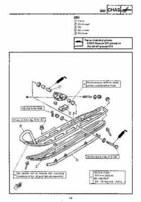 1992-1993 Yamaha V Max 4 VX750 Snowmobile Factory Service Manual, Page 66