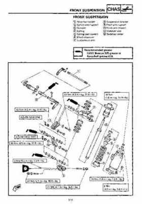 1992-1993 Yamaha V Max 4 VX750 Snowmobile Factory Service Manual, Page 69