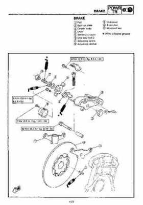 1992-1993 Yamaha V Max 4 VX750 Snowmobile Factory Service Manual, Page 99