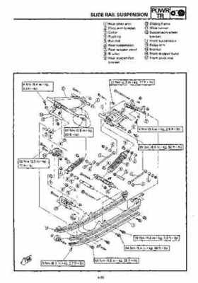 1992-1993 Yamaha V Max 4 VX750 Snowmobile Factory Service Manual, Page 106