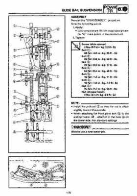 1992-1993 Yamaha V Max 4 VX750 Snowmobile Factory Service Manual, Page 111