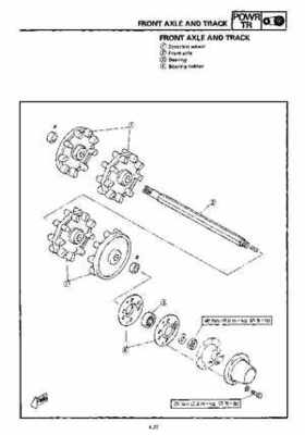 1992-1993 Yamaha V Max 4 VX750 Snowmobile Factory Service Manual, Page 113