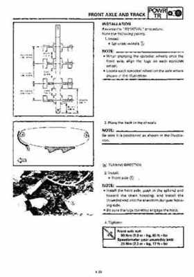 1992-1993 Yamaha V Max 4 VX750 Snowmobile Factory Service Manual, Page 115