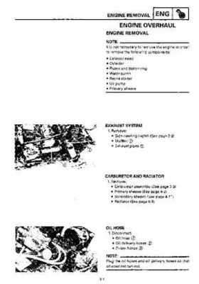 1992-1993 Yamaha V Max 4 VX750 Snowmobile Factory Service Manual, Page 118