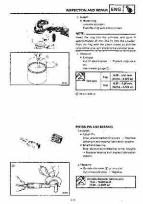 1992-1993 Yamaha V Max 4 VX750 Snowmobile Factory Service Manual, Page 127