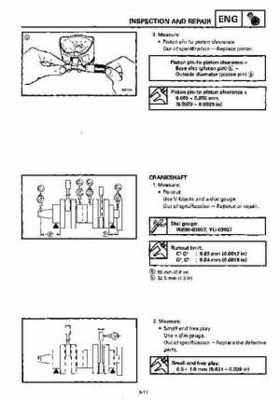 1992-1993 Yamaha V Max 4 VX750 Snowmobile Factory Service Manual, Page 128