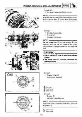 1992-1993 Yamaha V Max 4 VX750 Snowmobile Factory Service Manual, Page 133