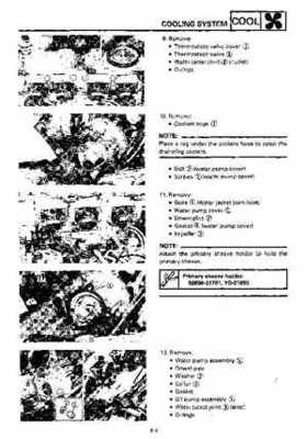 1992-1993 Yamaha V Max 4 VX750 Snowmobile Factory Service Manual, Page 149