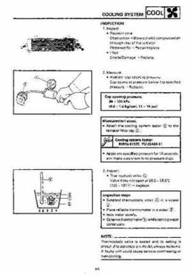 1992-1993 Yamaha V Max 4 VX750 Snowmobile Factory Service Manual, Page 151