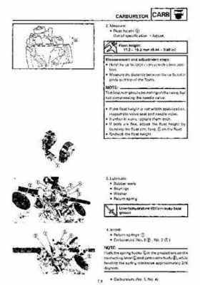 1992-1993 Yamaha V Max 4 VX750 Snowmobile Factory Service Manual, Page 165