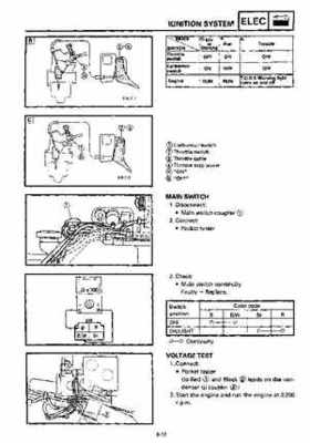 1992-1993 Yamaha V Max 4 VX750 Snowmobile Factory Service Manual, Page 182