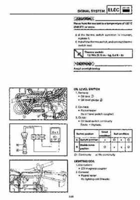 1992-1993 Yamaha V Max 4 VX750 Snowmobile Factory Service Manual, Page 195