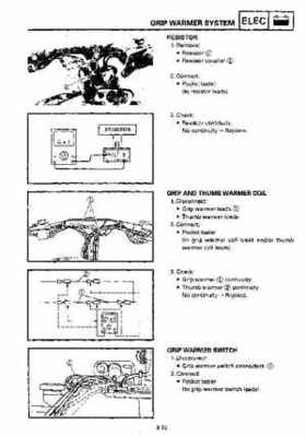1992-1993 Yamaha V Max 4 VX750 Snowmobile Factory Service Manual, Page 200