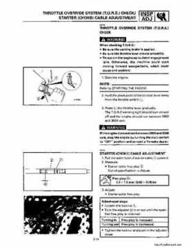 1994-2001 Yamaha Venture/V-Max 500 Series Snowmobile Service Manual, Page 25