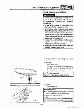 1994-2001 Yamaha Venture/V-Max 500 Series Snowmobile Service Manual, Page 31