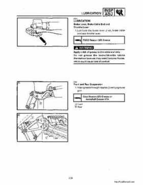 1994-2001 Yamaha Venture/V-Max 500 Series Snowmobile Service Manual, Page 35