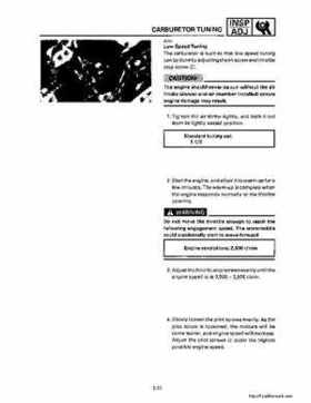 1994-2001 Yamaha Venture/V-Max 500 Series Snowmobile Service Manual, Page 42