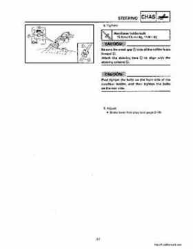 1994-2001 Yamaha Venture/V-Max 500 Series Snowmobile Service Manual, Page 62