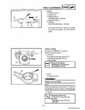 1994-2001 Yamaha Venture/V-Max 500 Series Snowmobile Service Manual, Page 70