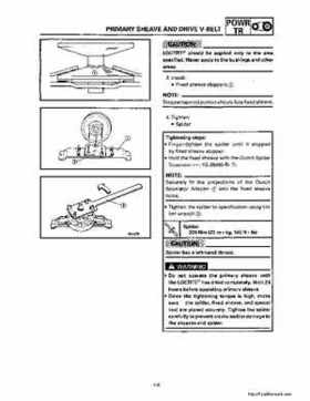 1994-2001 Yamaha Venture/V-Max 500 Series Snowmobile Service Manual, Page 78