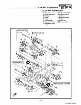1994-2001 Yamaha Venture/V-Max 500 Series Snowmobile Service Manual, Page 103
